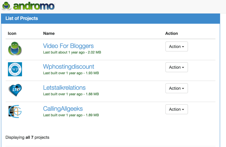 Build unlimited amount of ios and android apps! 4 Sites To Create Your Own Android Apps For Free