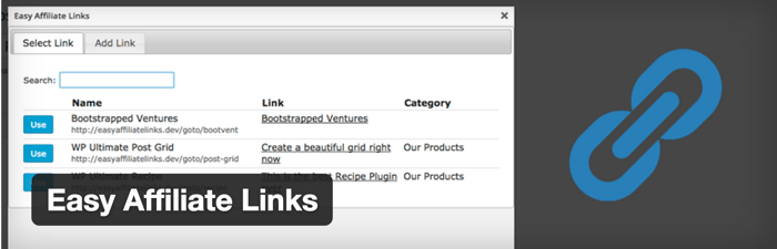 Integrate with your other plugins · step . Easy Affiliate Links A Free Pretty Links Alternative