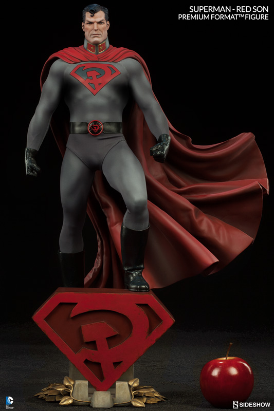 Citizens All Hail Our Comrade Of Steel Introducing The Superman Red Son Premium Format Figure Sideshow Collectibles