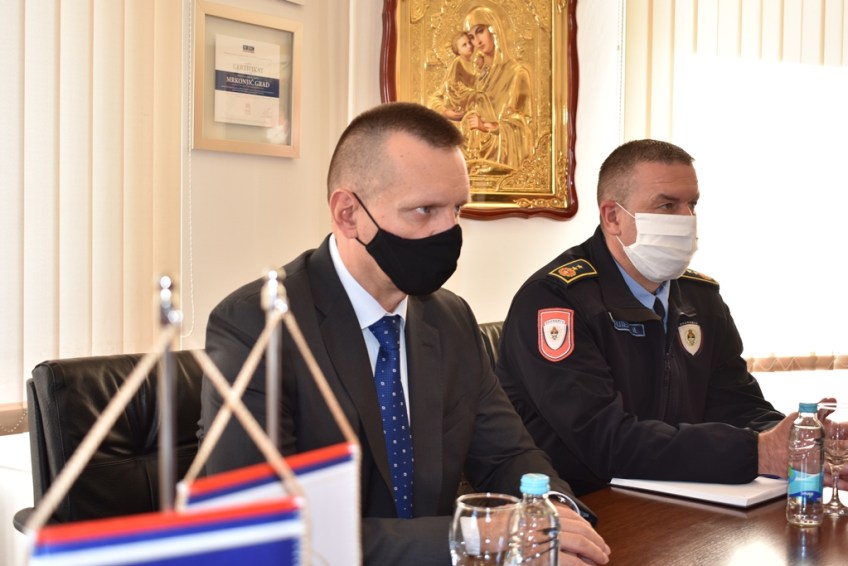 Opštinu Mrkonjić Grad posjetio ministar MUP- a Dragan Lukač