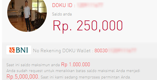 Ingin tahu cara top up doku? Pengalaman Top Up Atau Isi Saldo Doku Wallet