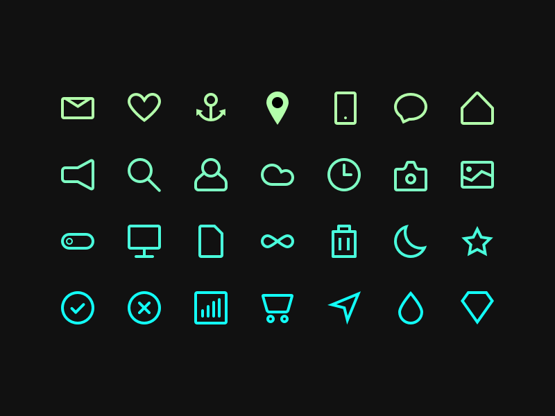 Device Icons Sketch freebie Download free resource for