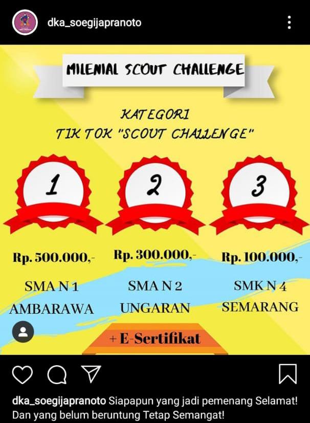 Scout Challenge – SMA NEGERI 2 UNGARAN