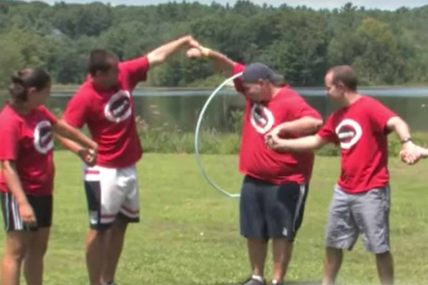 Hula pass through · 5. Top Team Building Games From The Experts Smartsheet