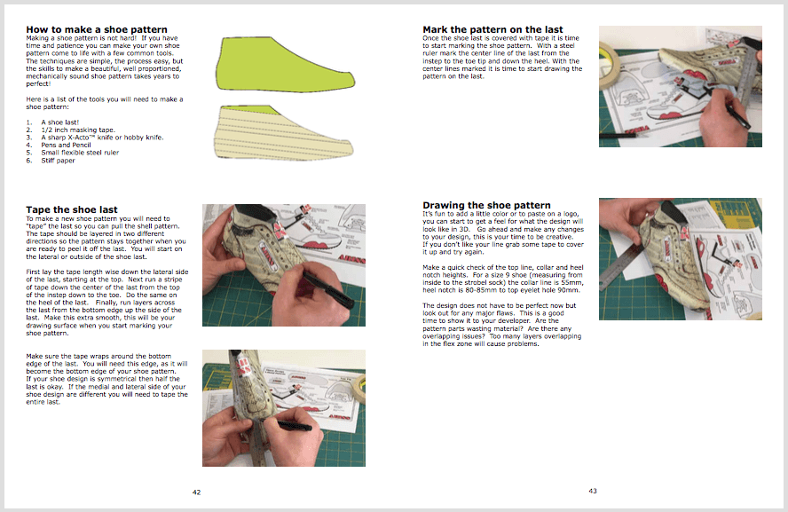 how to make your own shoe line