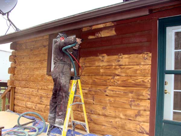 Put away the ax and chisel and turn that precut timber into your own sturdy, practical home. Log Home Cleaning and Restoration | Soda Clean of Ohio