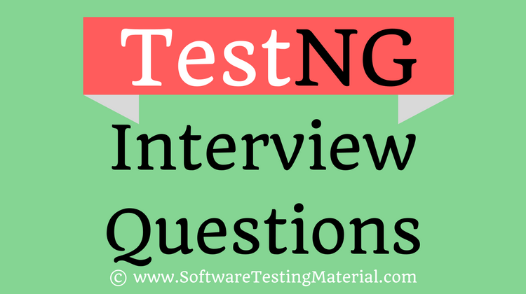 test automation qtp tool Most Popular Answers Interview TestNG Questions And 30