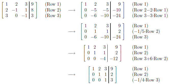 Multiply the inverse matrix by the solution vector. Solve By Elimination Calculator | World of Printable and Chart