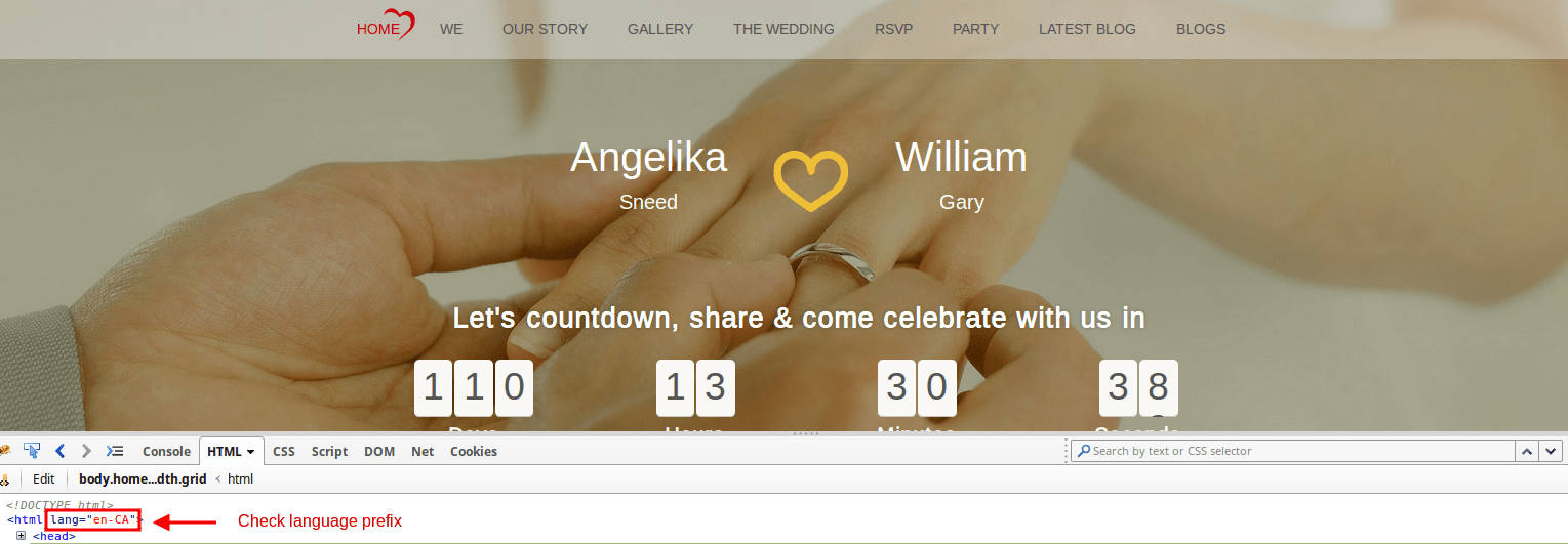 And that's it, your translations should . TwoGether - Free Wedding WordPress Theme | Documentation