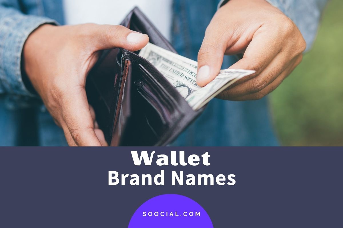 The tagline is most often 307 Wallet Brand Name Ideas To Keep Growing Your Business Soocial