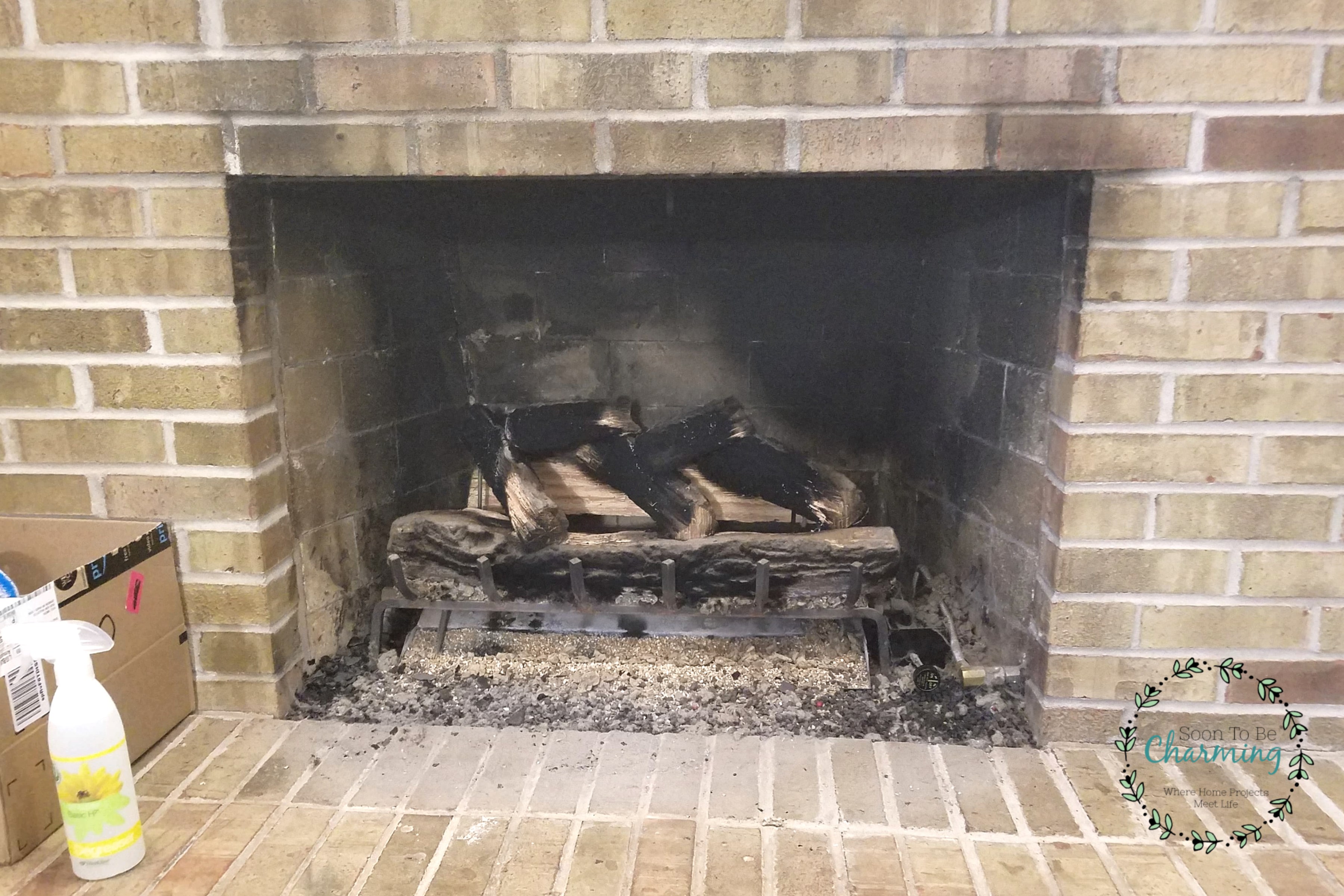 Gas Fireplace Makeover- Final Reveal - Soon To Be Charming