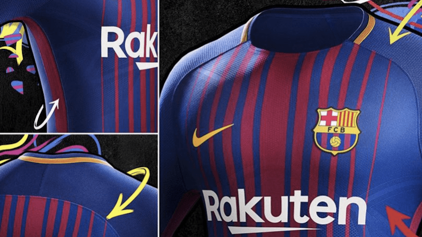 nuevo uniforme del barcelona