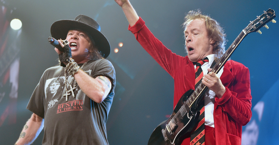ANGUS YOUNG NO LLEGÓ A ESCRIBIR MÚSICA CON AXL ROSE | PyD