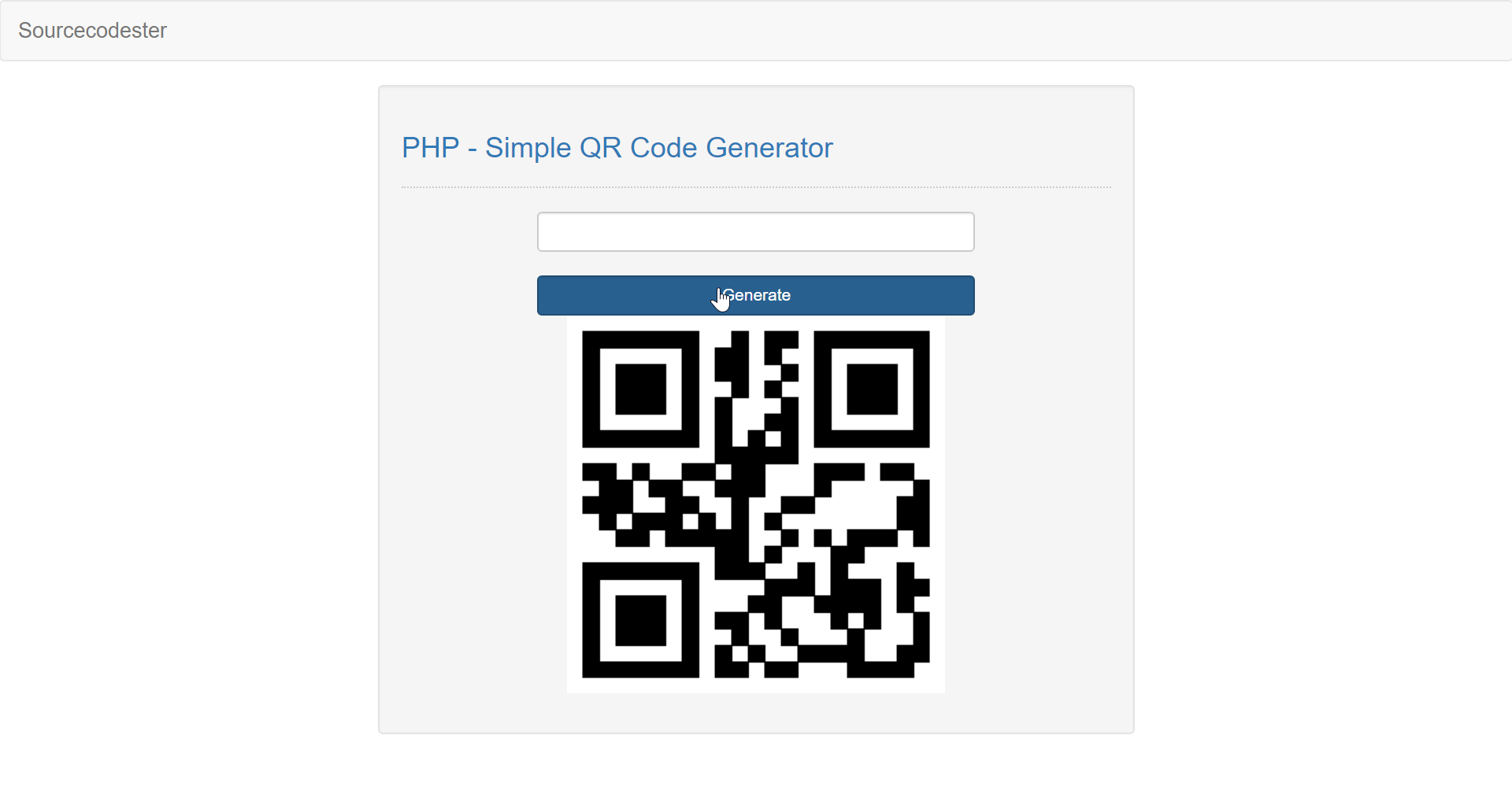 But the technology has its drawbacks. Php Simple Qr Code Generator Free Source Code Projects Tutorials