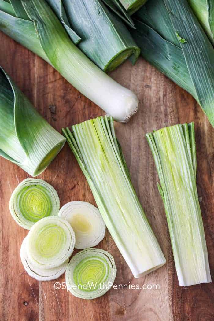 pix How To Cut Leeks For Roasting spend with pennies