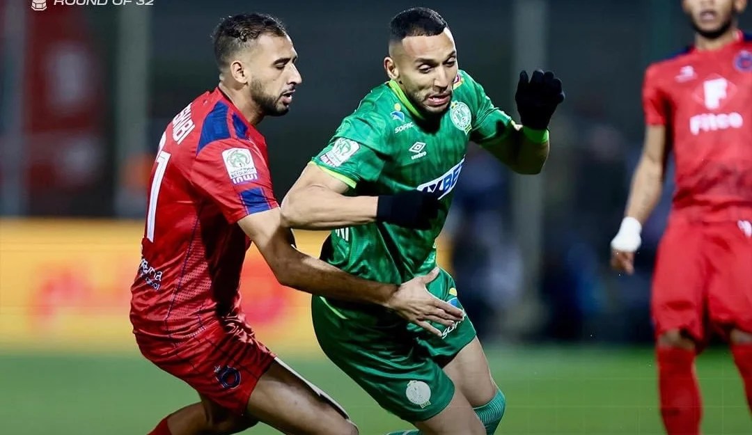 الرجاء ينتصر على آسفي ويتأهل إلى ثمن نهائي كأس العرش