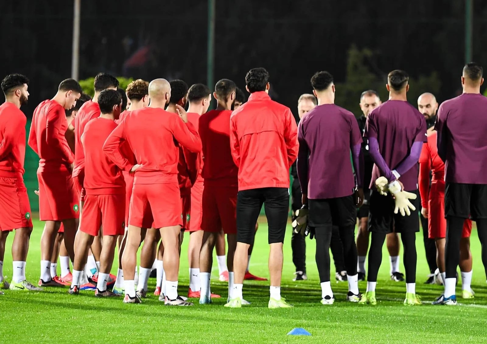 المنتخب الوطني ينهي استعداداته لمواجهة ليسوتو