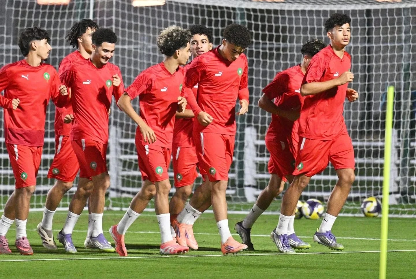 المنتخب الوطني يواصل تدريباته استعدادا لمواجهة نظيره البرازيلي المنتخب الوطني يواصل تدريباته استعدادا لمواجهة نظيره البرازيلي
