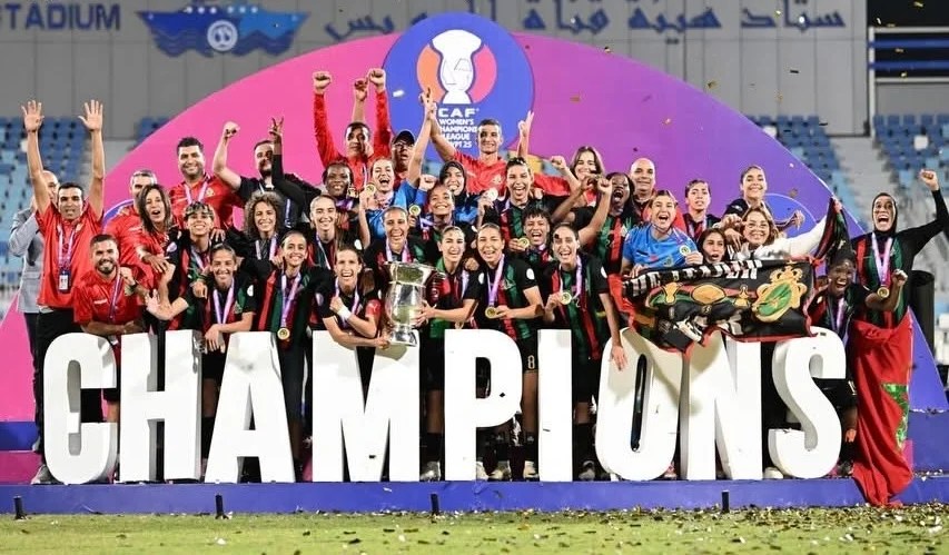 جامعة كرة القدم تهنئ الجيش الملكي للسيدات بمناسبة فوزه بلقب أبطال إفريقيا