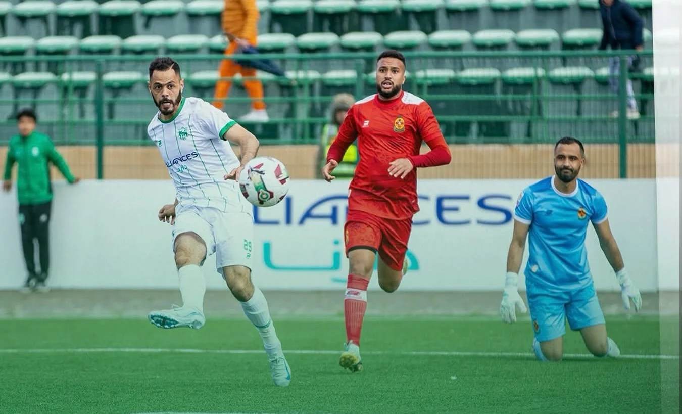 رجاء بني ملال يحقق فوزه الأول في البطولة أمام المسيرة رجاء بني ملال يحقق فوزه الأول في البطولة أمام المسيرة