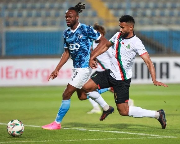 الجيش الملكي يحل ضيفا على بيراميدز المصري يوم العيد الجيش الملكي يحل ضيفا على بيراميدز المصري يوم العيد