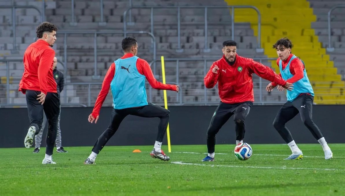 المنتخب الوطني ينهي استعداداته لمواجهة منتخب الباراغواي