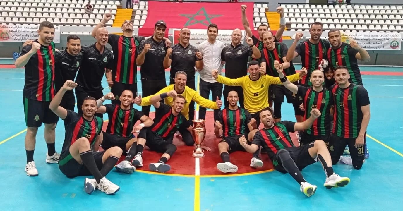 الجيش الملكي لكرة اليد يتوج بلقب مسابقة كأس العرش