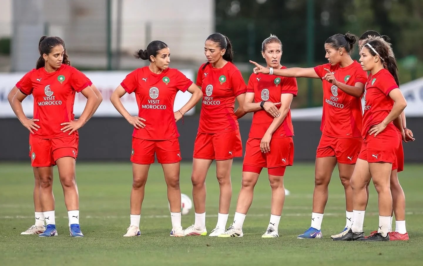 المنتخب الوطني النسوي يواصل تدريباته استعدادا لكأس أمم إفريقيا