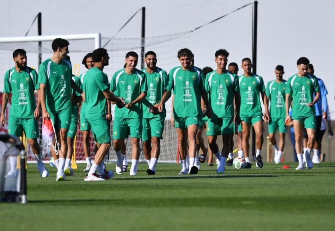 المنتخب الوطني يجري أول حصة تدريبية بالولايات المتحدة الأمريكية