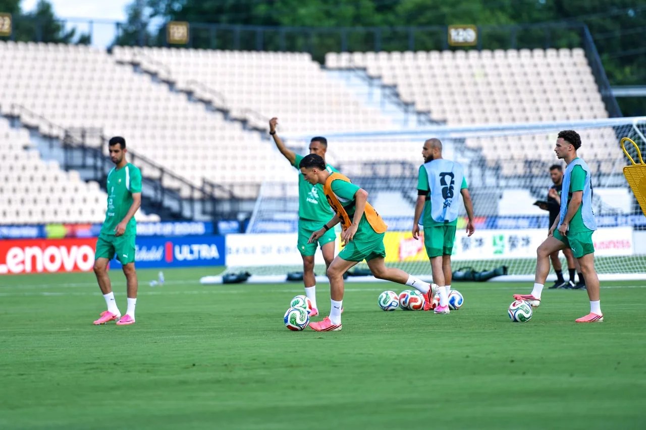 المنتخب الوطني ينهي استعداداته اليوم لمواجهة هايتي المنتخب الوطني ينهي استعداداته اليوم لمواجهة هايتي