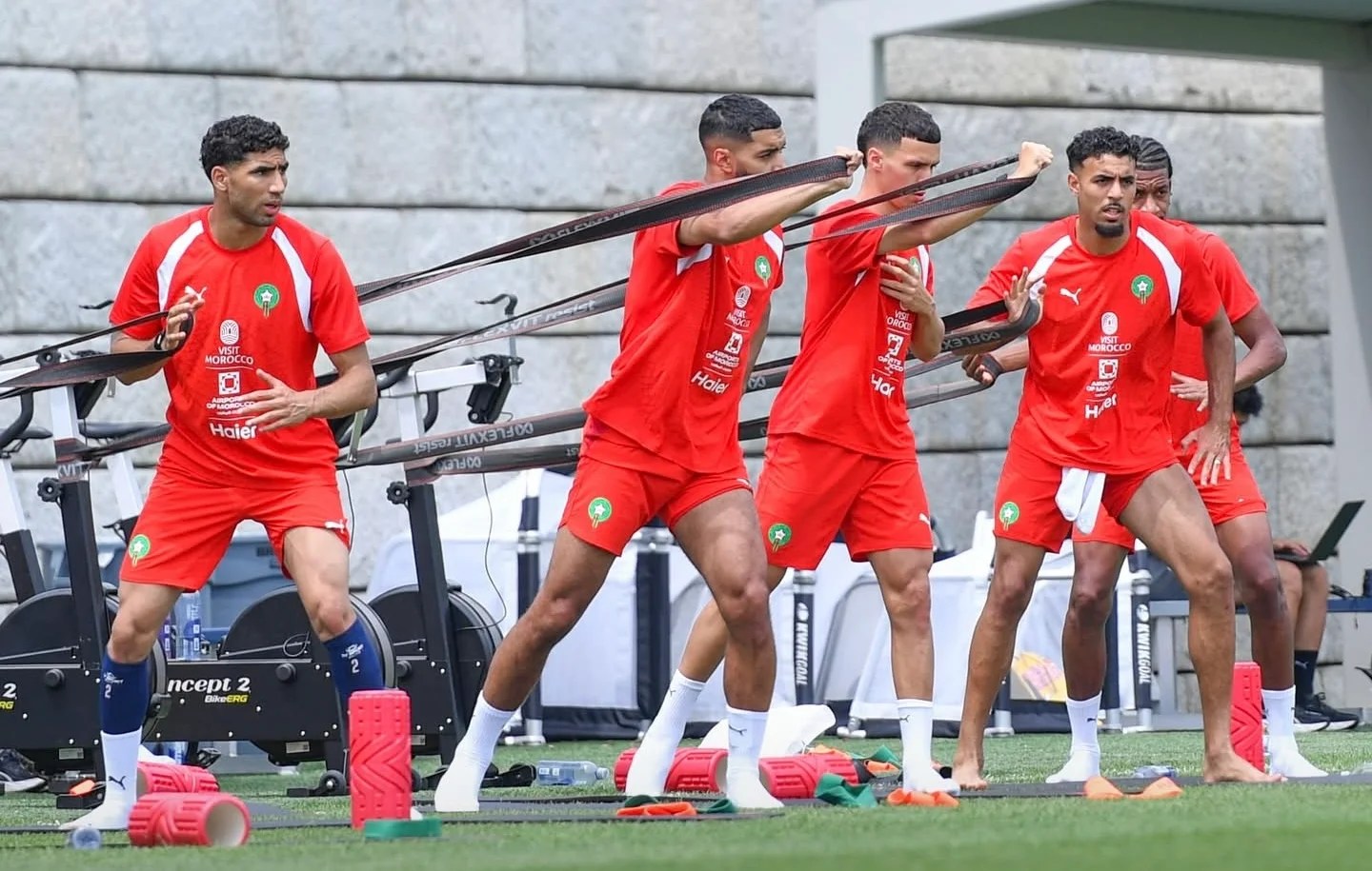 المنتخب الوطني يستأنف تدريباته استعدادا لمواجهة نظيره الهولندي