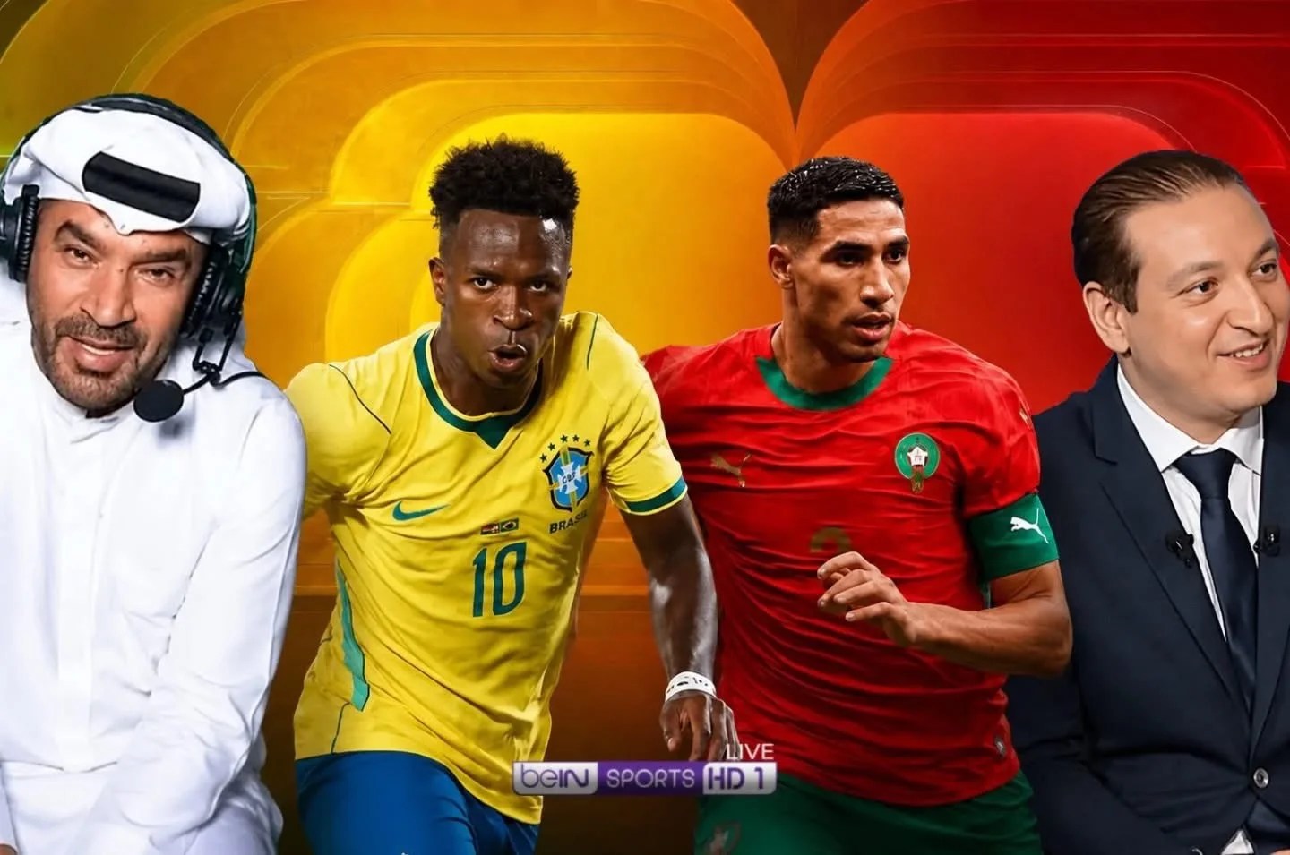 قناة &ldquo;beIN&rdquo; تعين الإماراتي الكعبي للتعليق على مباراة المغرب والبرازيل