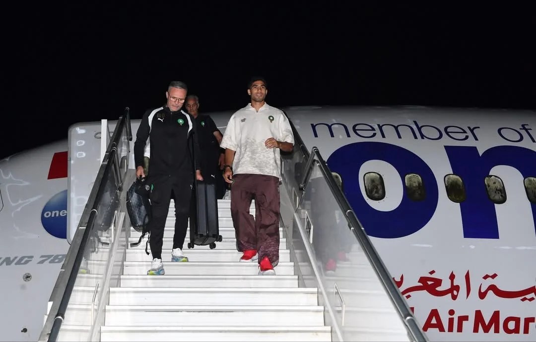 المنتخب الوطني يحل بالمغرب بعد مشاركته في المونديال