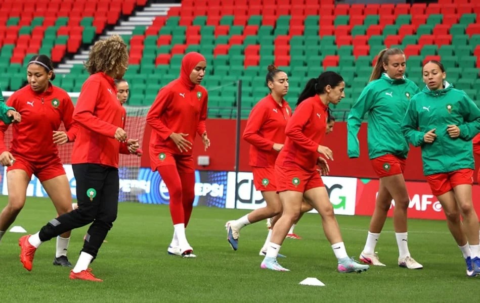 المنتخب الوطني يستأنف تدريباته استعدادا لمواجهة جنوب إفريقيا