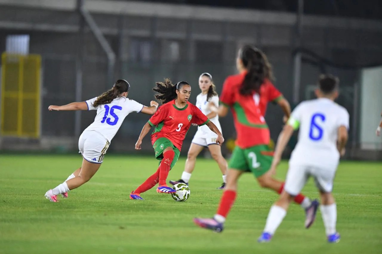 المنتخب الوطني النسوي يقسو على كوسوفو برباعية