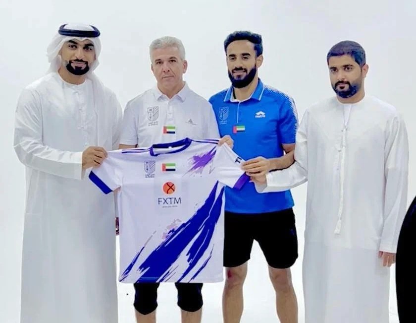 فوزي علاش في مهمة تدريبية جديدة بالإمارات