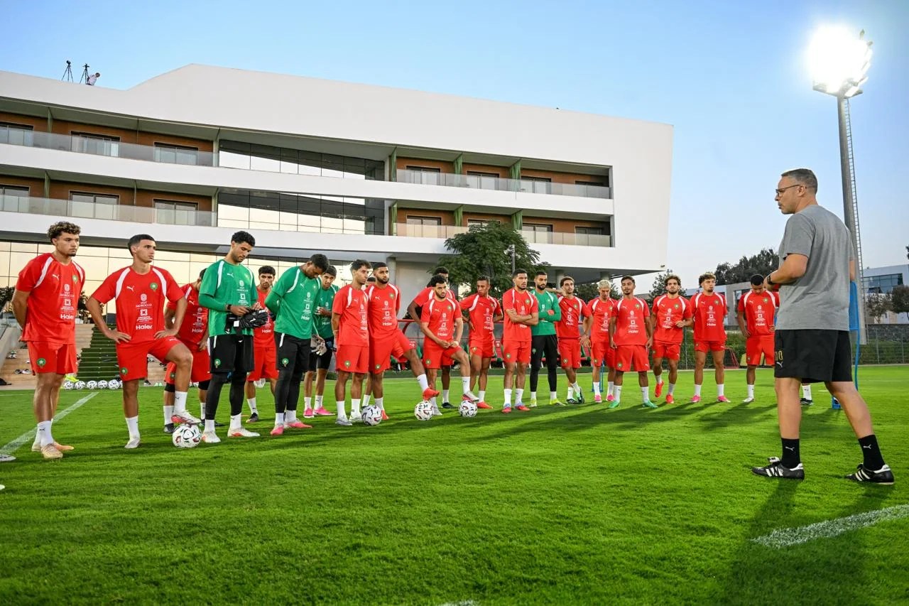 المنتخب الوطني ينهي استعداداته اليوم لمواجهة نظيره الغابوني