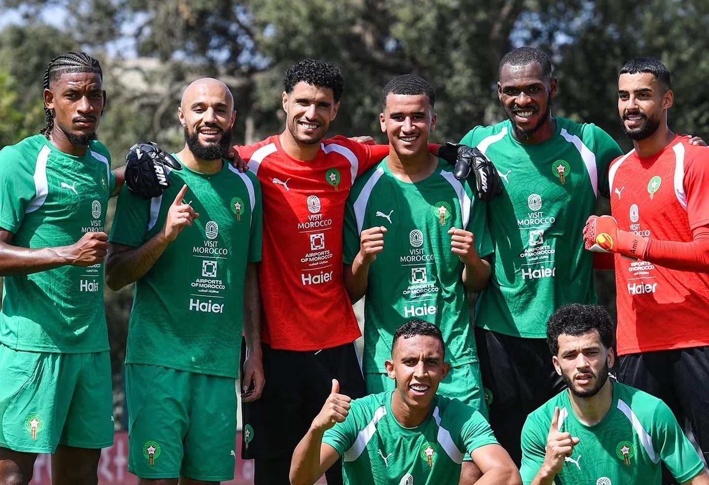 تغييرات كبيرة في تشكيلة المنتخب المغربي أمام الغابون