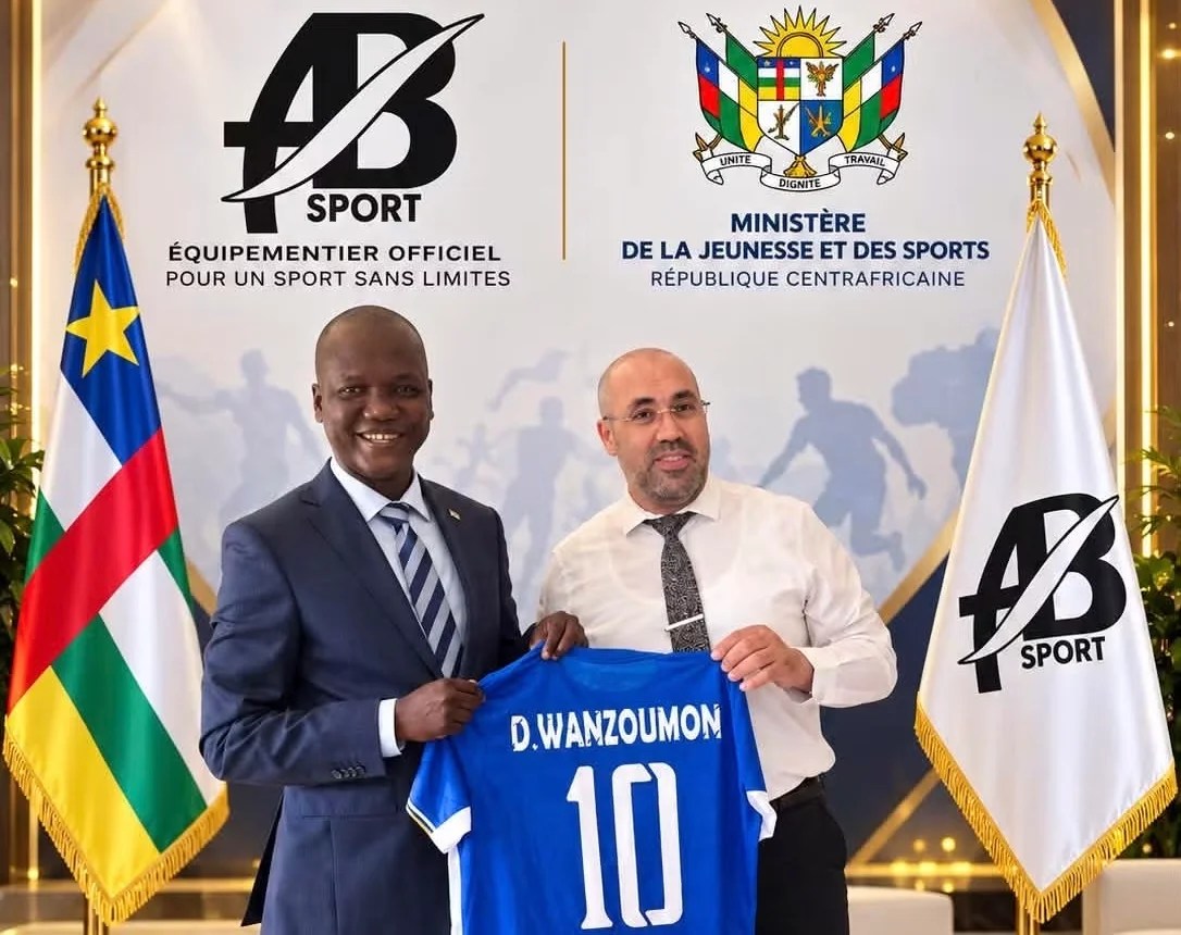 شركة &ldquo;AB SPORT&rdquo; المغربية تعزز حضورها في إفريقيا بشراكة مع وزارة الشباب والرياضة لإفريقيا الوسطى