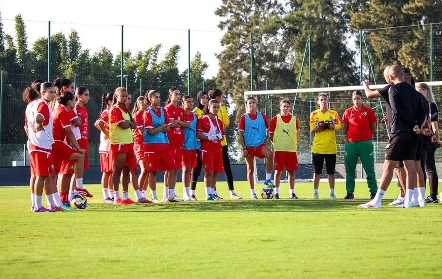 المنتخب الوطني النسوي يواصل استعداداته لنهائيات كأس العالم