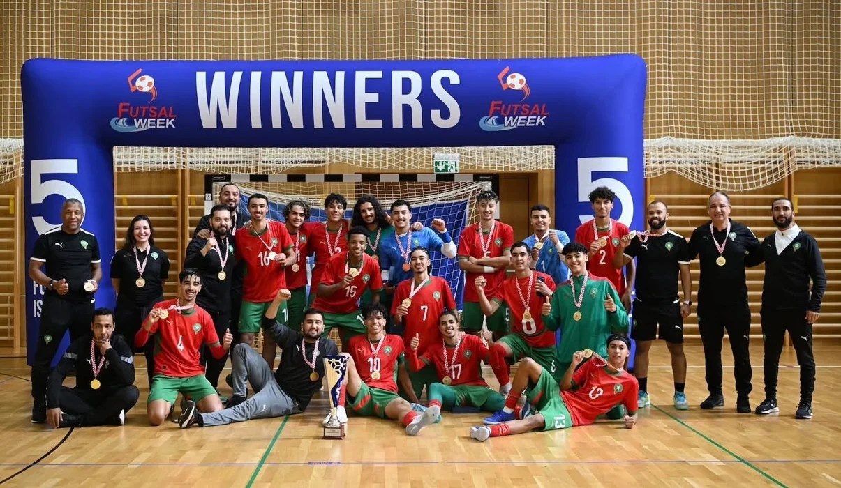 المنتخب الوطني يتوج بلقب دوري كرة القدم داخل القاعة بكرواتيا