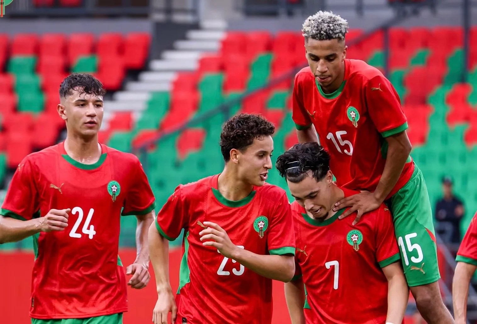 المنتخب المغربي الأولمبي ينتصر على الفريق الثاني لاتحاد طنجة