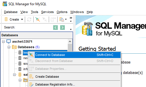 Lernen sie diese im selbststudium, üben sie anhand einer . Sql Manager For Mysql Sqlmanager