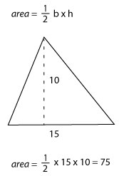 To convert area to square feet, use a conversion factor. Triangle Calculator Square Footage Area