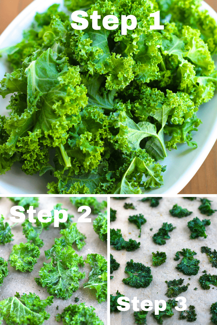 Asian Sesame Kale Chips with Sesame Oil