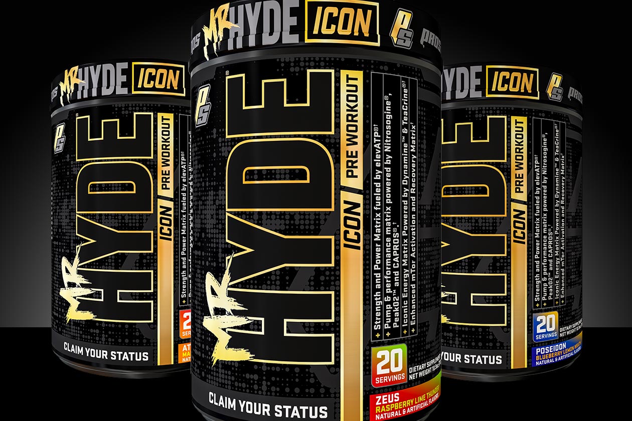 Product overview · hyde® xtreme is your pre workout powder solution that will power even the toughest workout. Mr Hyde Icon designed to be the best pre-workout available