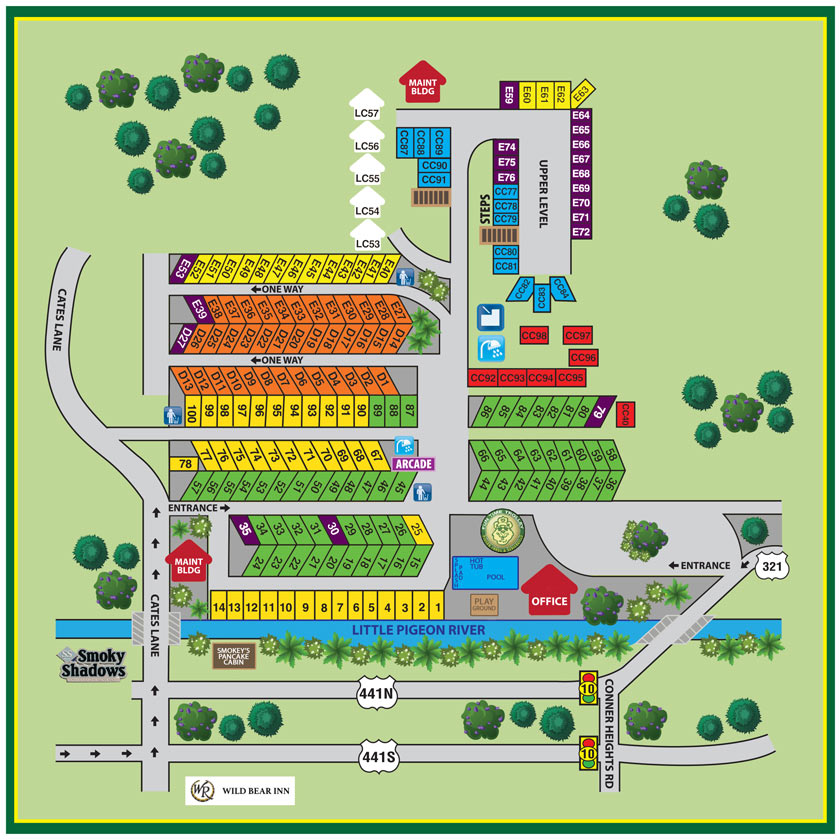 Cabin rentals under $100 a night offer great bang for your buck. RV Park Map