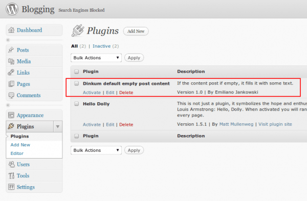 Woocommerce can be installed and uninstalled the same as any other wordpress plugin. How to Install Your First WordPress Plugin