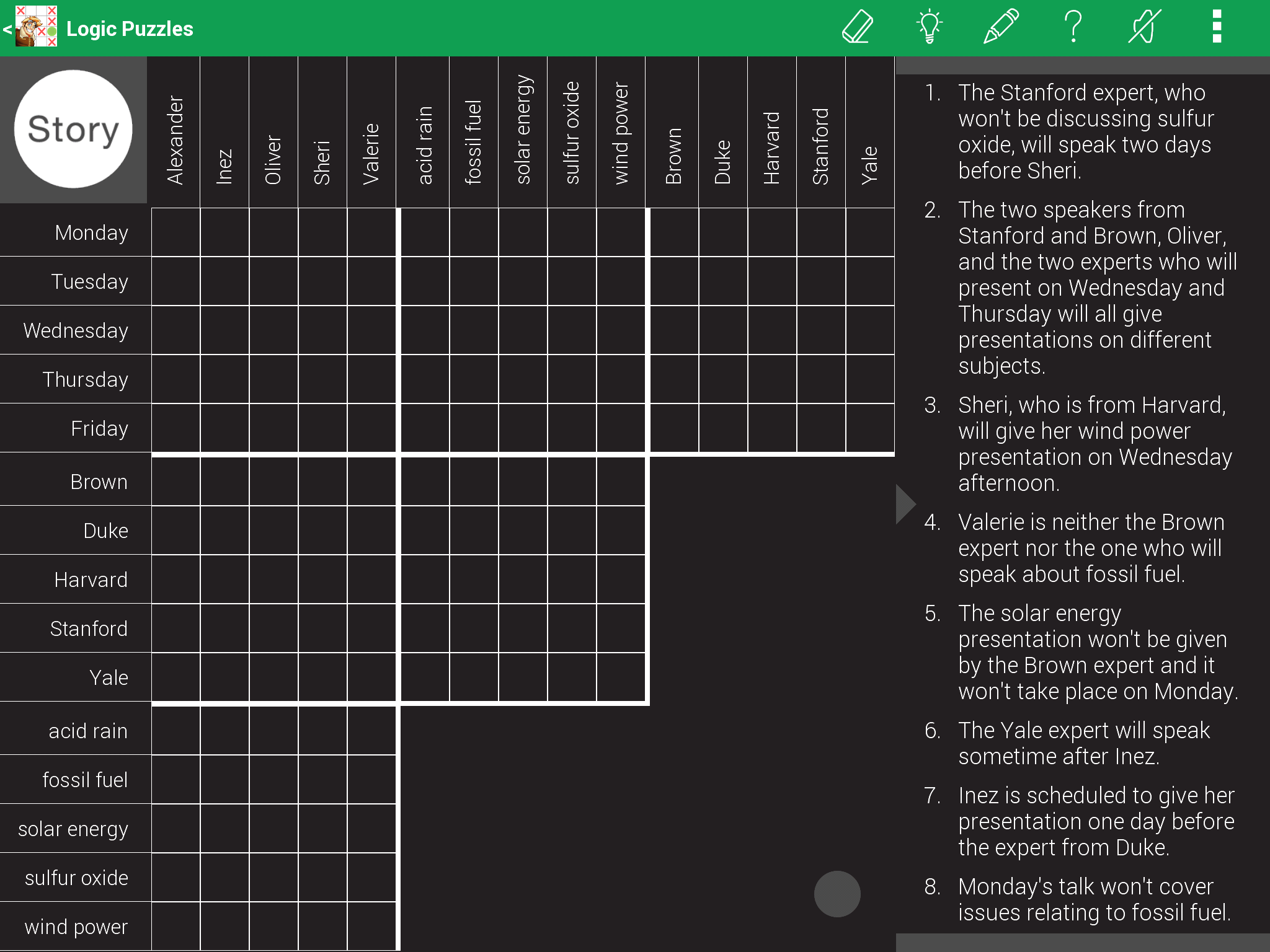 Logic grid puzzles stephen j wolf page 2