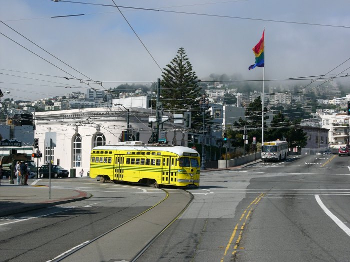 The Castro's rich transit history